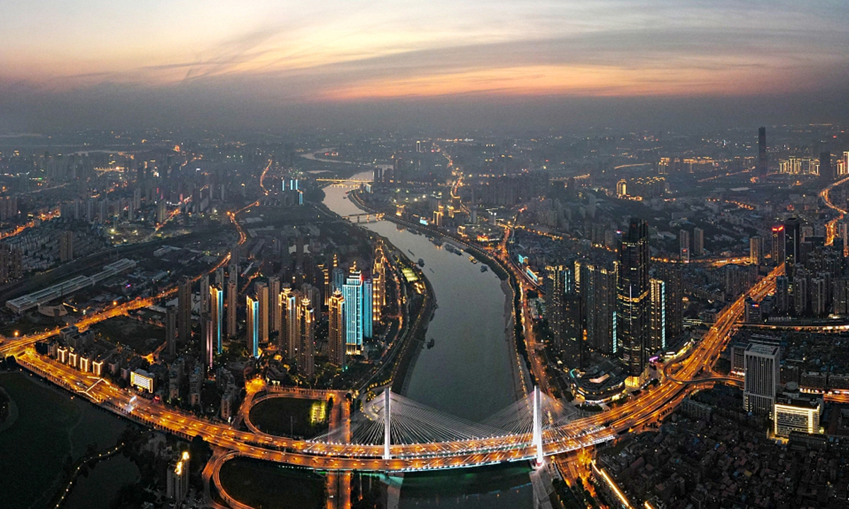 Wuhan, capital city of Central China's Hubei Province Photo: VCG

