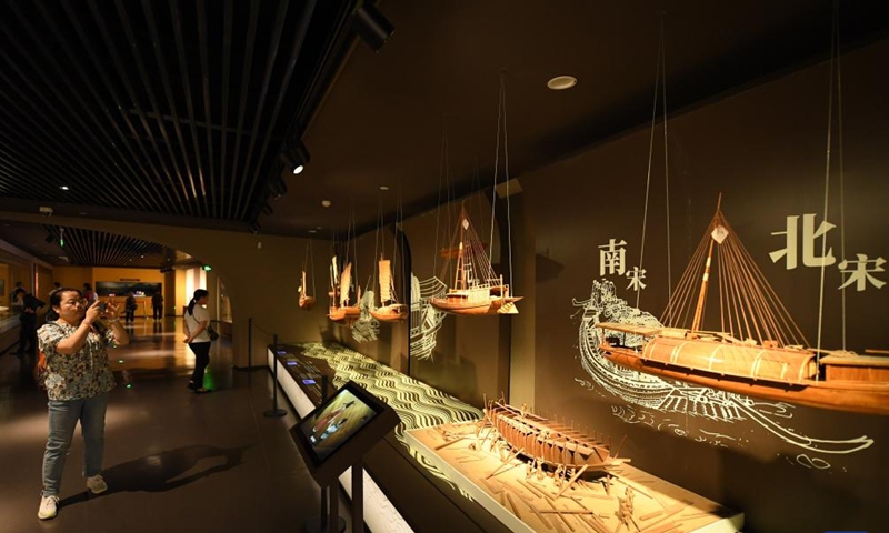 People visit the Beijing-Hangzhou Grand Canal Museum in Hangzhou, East China's Zhejiang Province on June 12, 2024. Photo: Xinhua