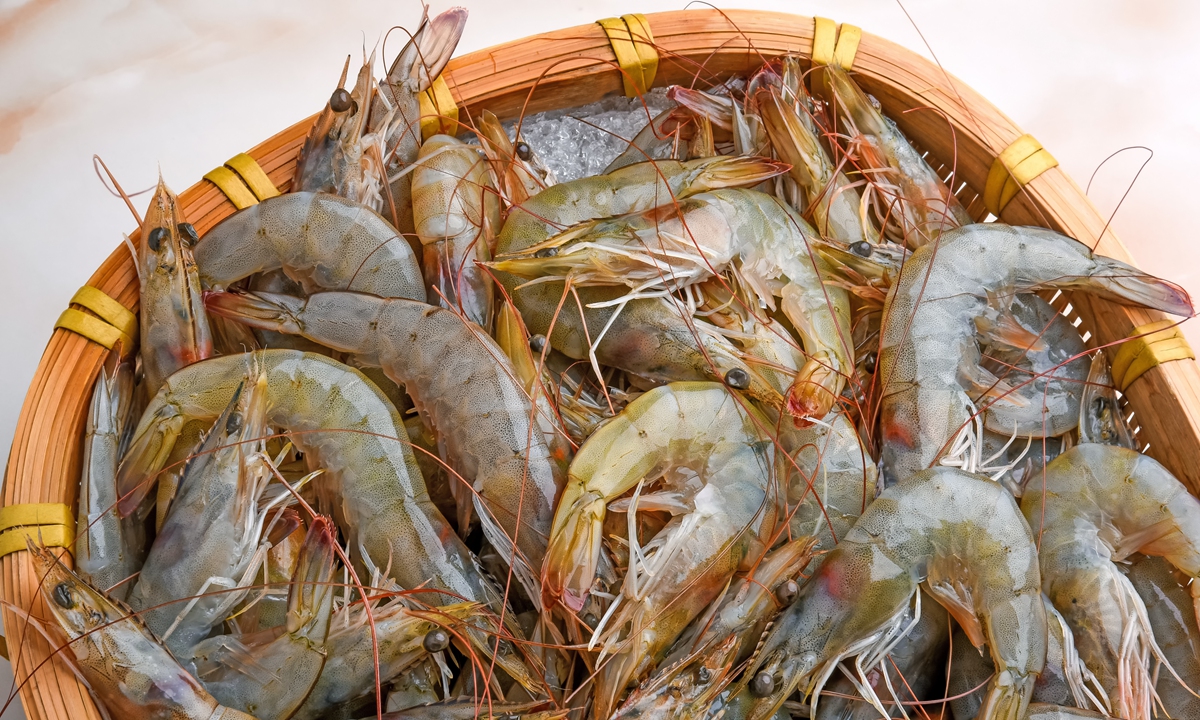 The whiteleg shrimp Photo: CFP