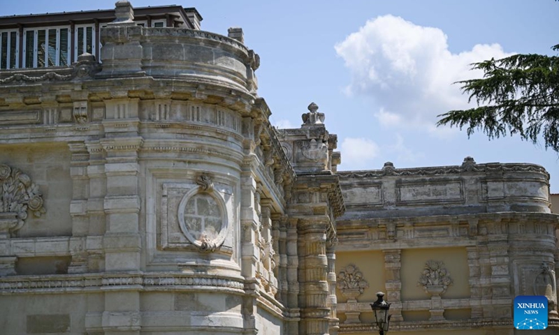 This photo taken on July 23, 2024 shows a view of Yildiz Palace in Istanbul, Türkiye. After six years of restoration, Yildiz Palace in Istanbul, the final imperial governance venue of the Ottoman Empire, reopened its doors to visitors on July 19. Yildiz Palace was constructed in 1880 and expanded with additional venues and pavilions, sprawling across hills and valleys along the shores of the Bosphorus Strait. (Photo: Xinhua)