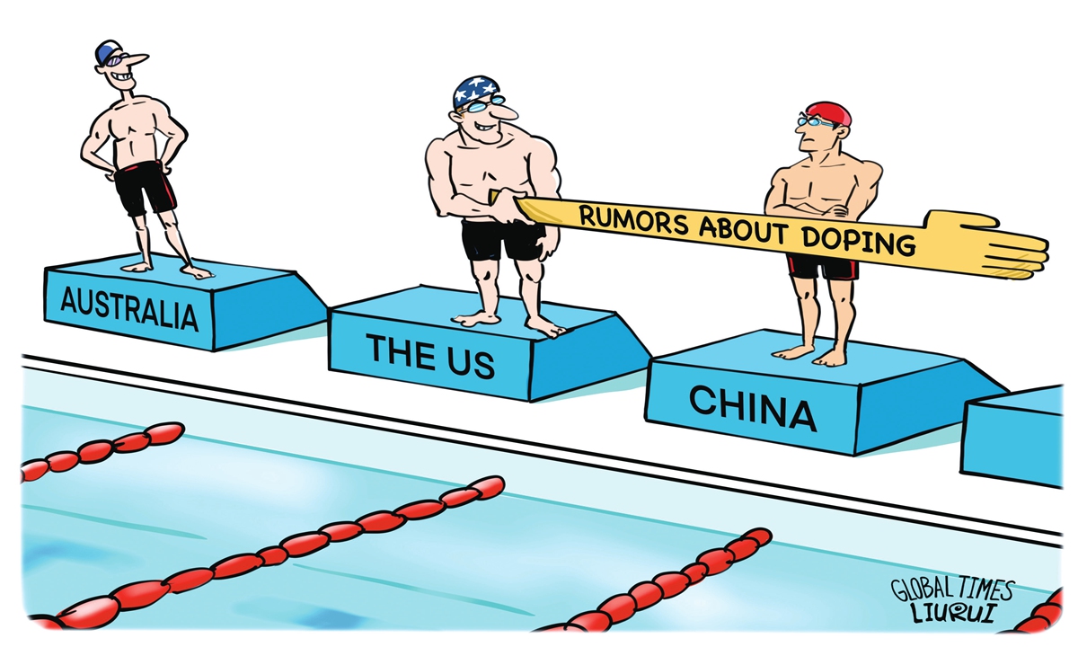 Defamation of Chinese top swimmers by some US, Australian athletes violates Olympic spirit