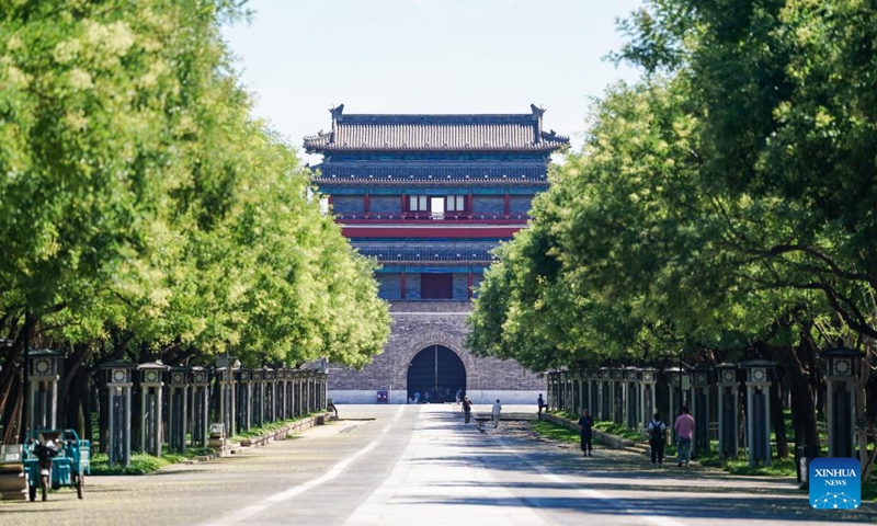 The Yongding Gate is pictured in Beijing, capital of China, on July 17, 2024. Photo: Xinhua