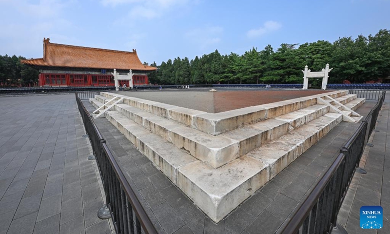 This photo taken on July 16, 2024 shows a view of the Altar of Land and Grain in Beijing, capital of China. Photo: Xinhua