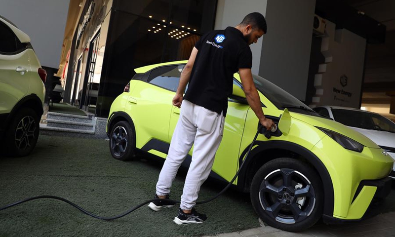 Popularity of Chinese-made EVs grows rapidly in Egypt - Global Times