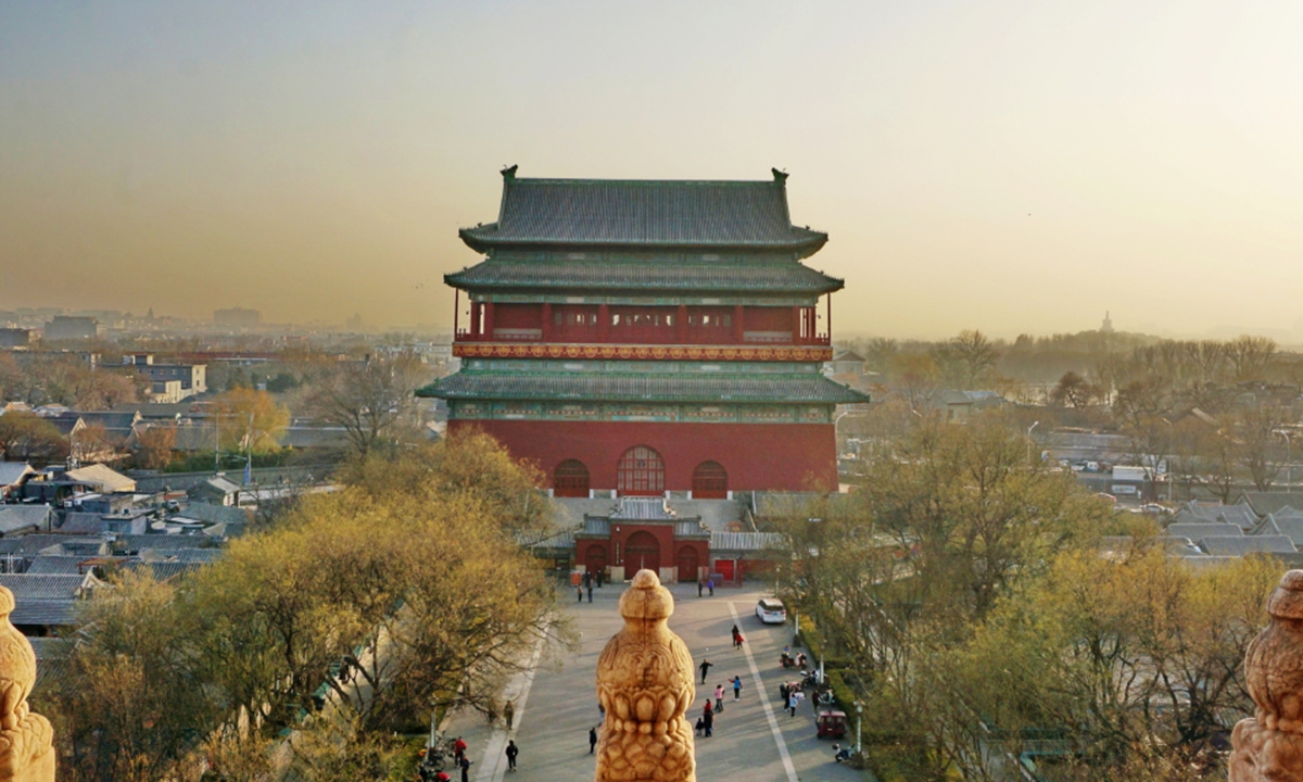 The Drum Tower  Photo: Courtesy of the National Cultural Heritage Administration