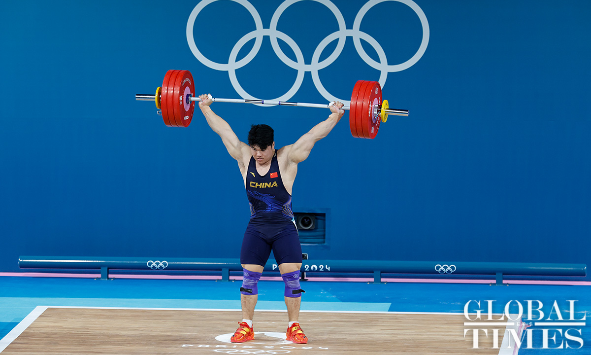 China’s Liu Huanhua Claims Men’s 102kg Gold At Paris 2024 - Global Times