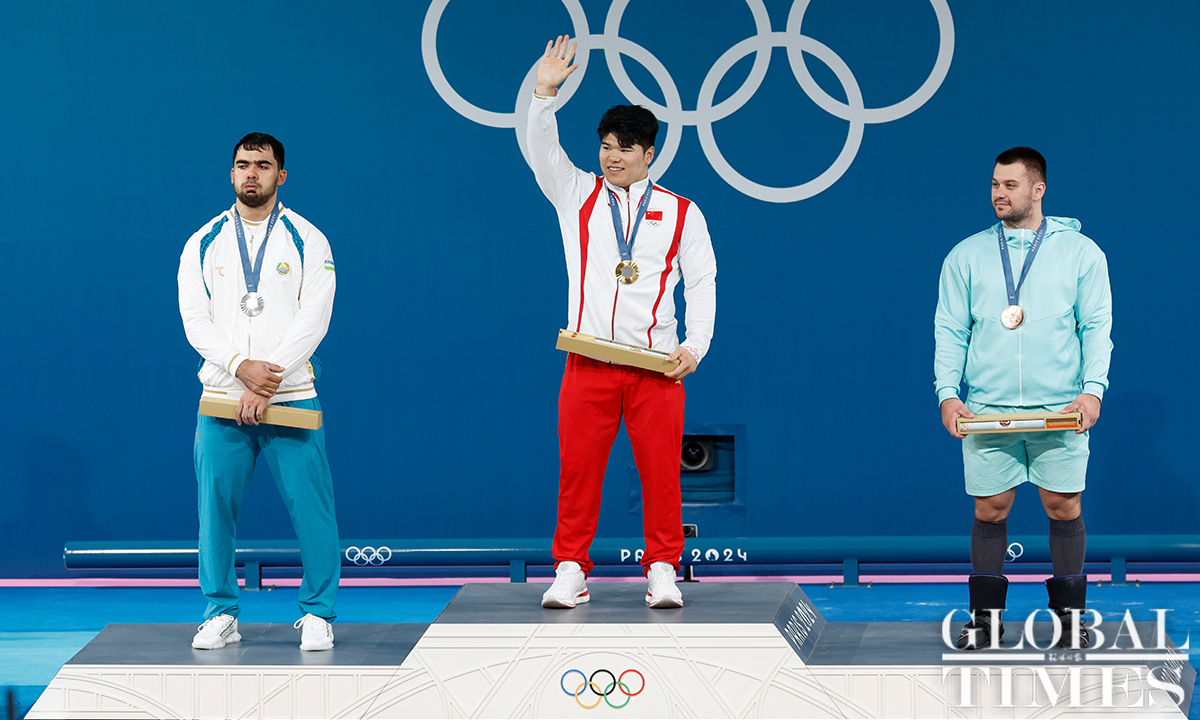 China’s Liu Huanhua Claims Men’s 102kg Gold At Paris 2024 - Global Times