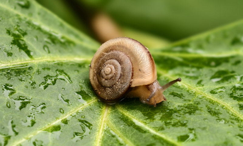 Chinese researchers collect snail shells to analyze 