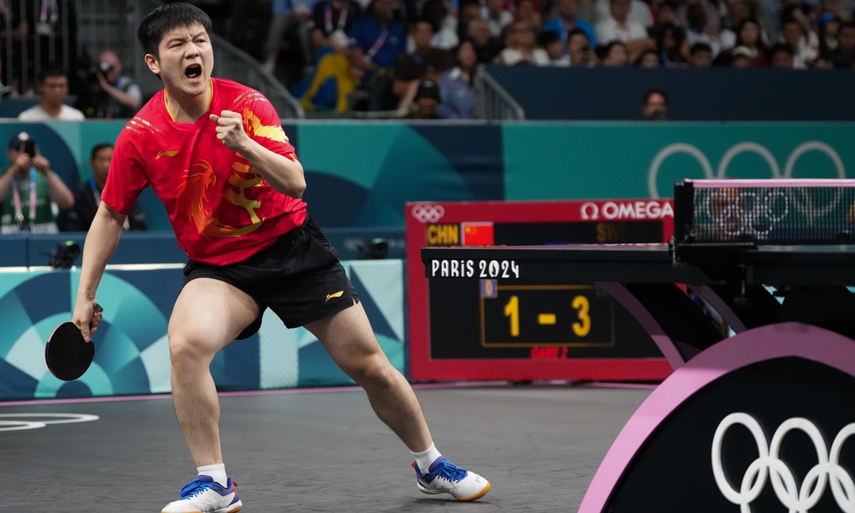 Fan Zhendong Photo: VCG