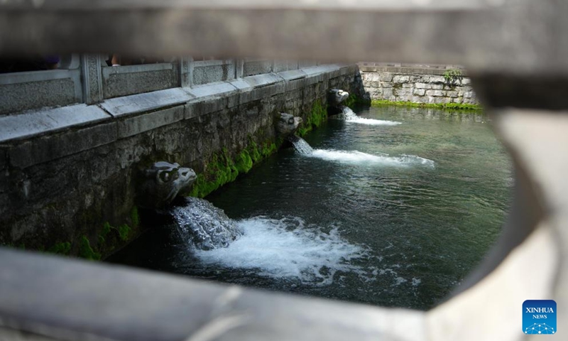 This photo shows the Heihu Spring in Jinan, east China's Shandong Province, Aug. 3, 2024. Dubbed the city of a thousand springs, Jinan boasts more than 1,200 natural springs. Photo: Xinhua