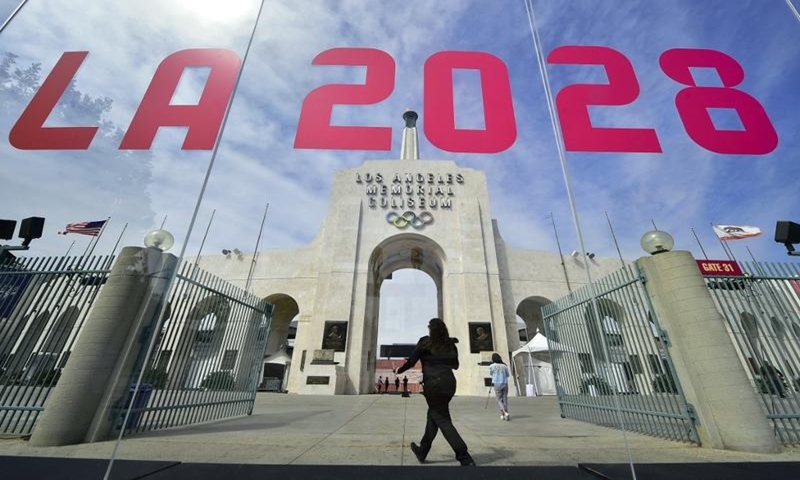 Los Angeles 2028 Summer Olympic Games is set for July 14, 2028. Photo: Courtesy of Xin Hua