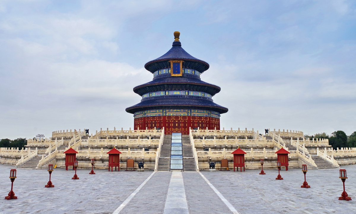 The Temple of Heaven Photo: Beijing Central Axis World Heritage Application and Protection Office