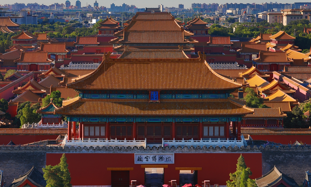 The Forbidden City Photo: Beijing Central Axis World Heritage Application and Protection Office