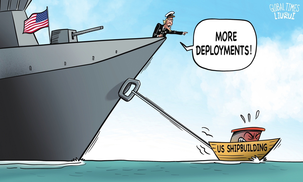 Struggling shipbuilding