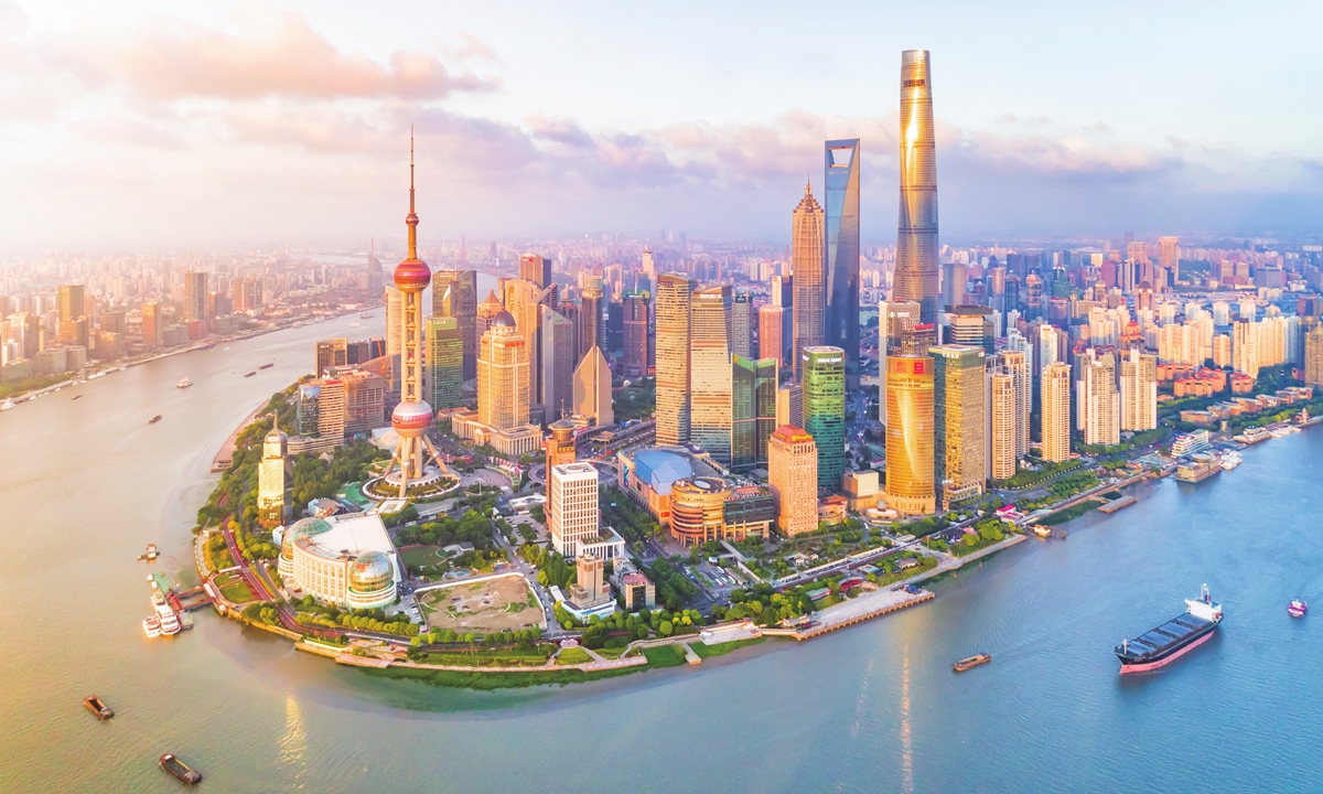 A view of Shanghai Photo: VCG