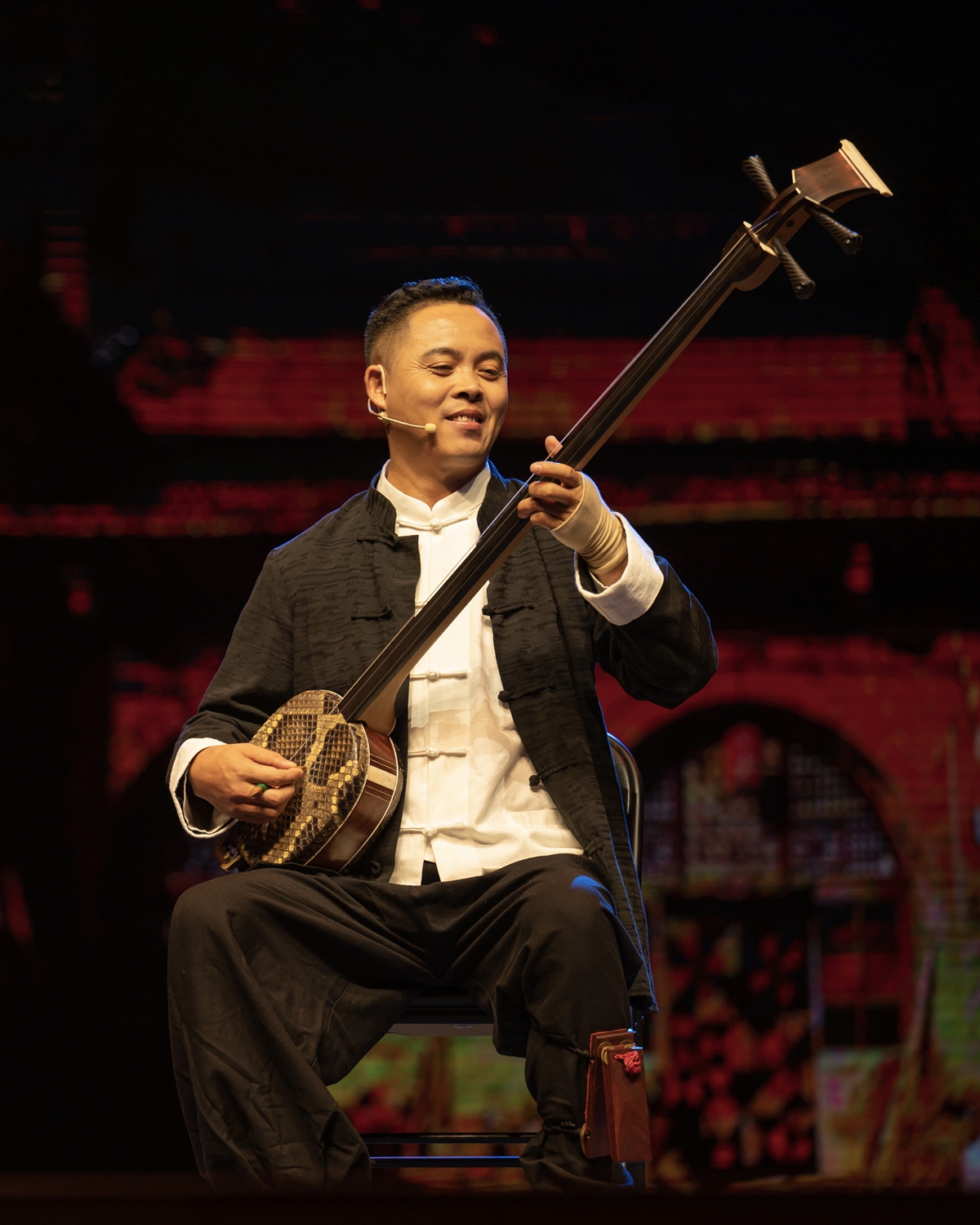 Chinese artist Xiong Zhuying performs Shanbei storytelling. Photo: Courtesy of Xiong Zhuying 