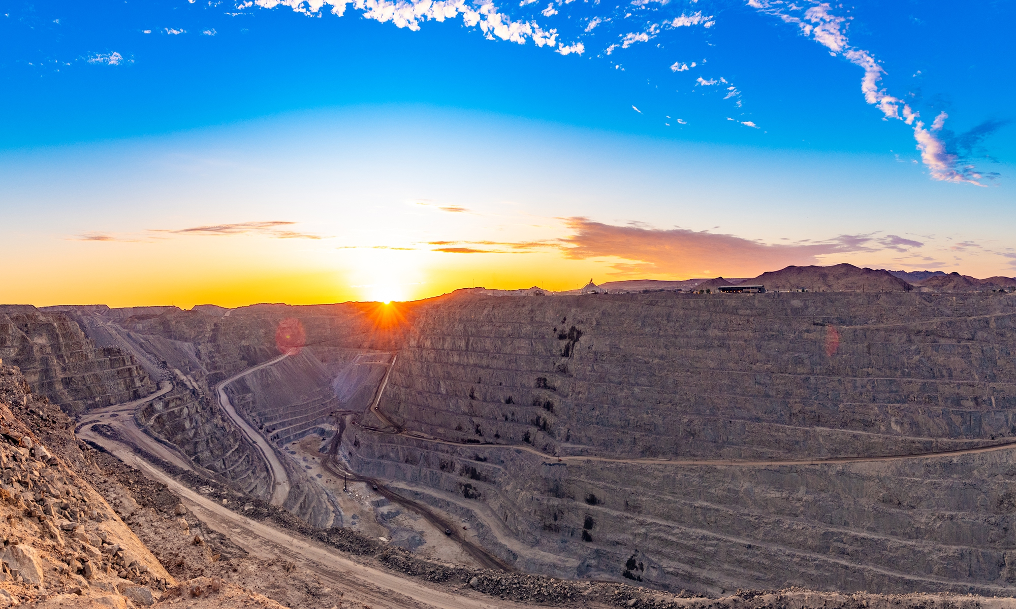 A view of the Rossing uranium mine. Photo: Courtesy of China National Nuclear Corporation