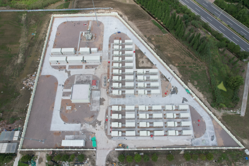 Photo: The first new-type energy storage power station in Taizhou