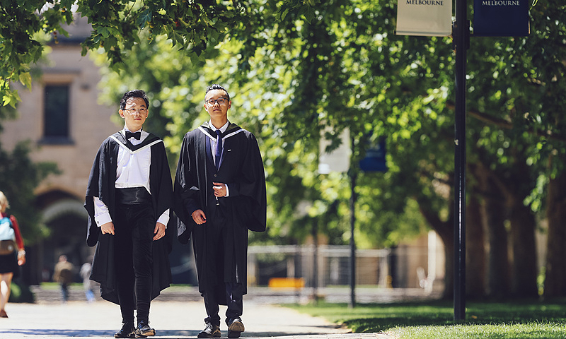 Chinese students studying in Australia Photo: VCG