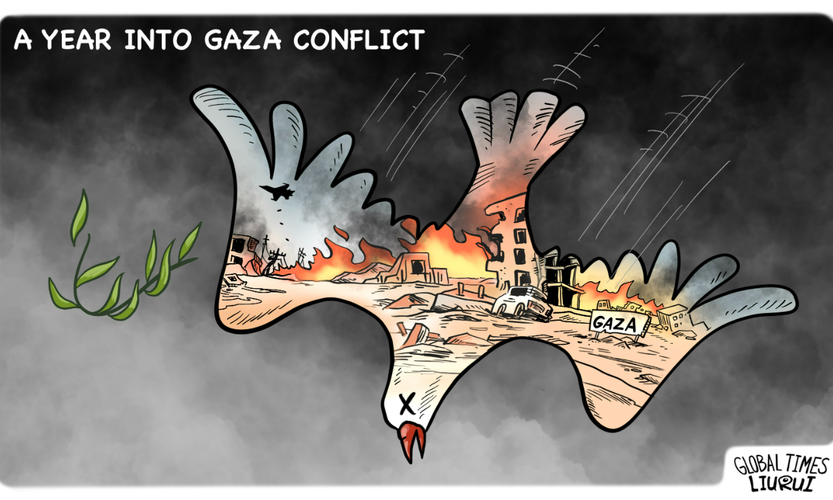 A year into the Gaza conflict