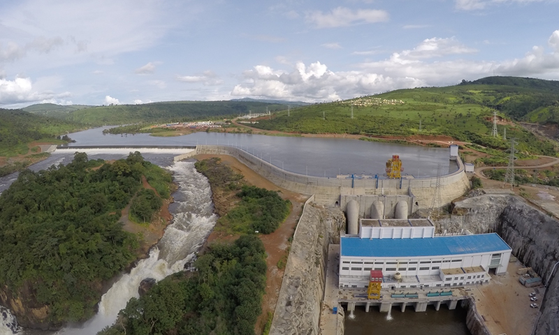 The Katela Hydropower Station in Guinea Photo: Courtesy of CWE