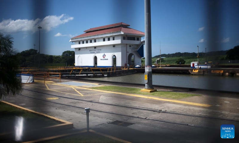 This photo shows the Miraflores Locks on the Panama Canal near Panama City, Panama, Aug. 28, 2024. The Panama Canal, connecting the Pacific and Atlantic Oceans, spans over 80 kilometers and is one of the world's most important trade waterways. The Panama Canal officially opened on Aug. 15, 1914. This year marks the 110th anniversary of its inauguration. Photo: Xinhua