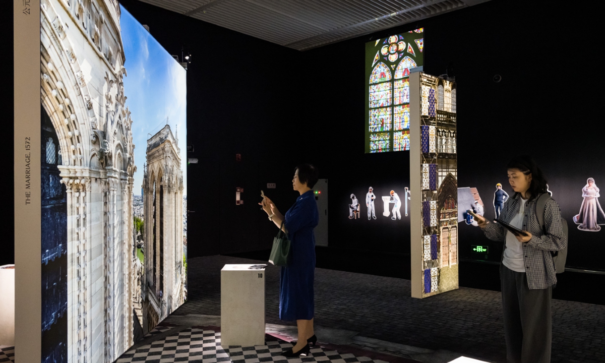 People explore the exhibition in Beijing on September 11,<strong></strong> 2024. Photo: Chen Tao/GT