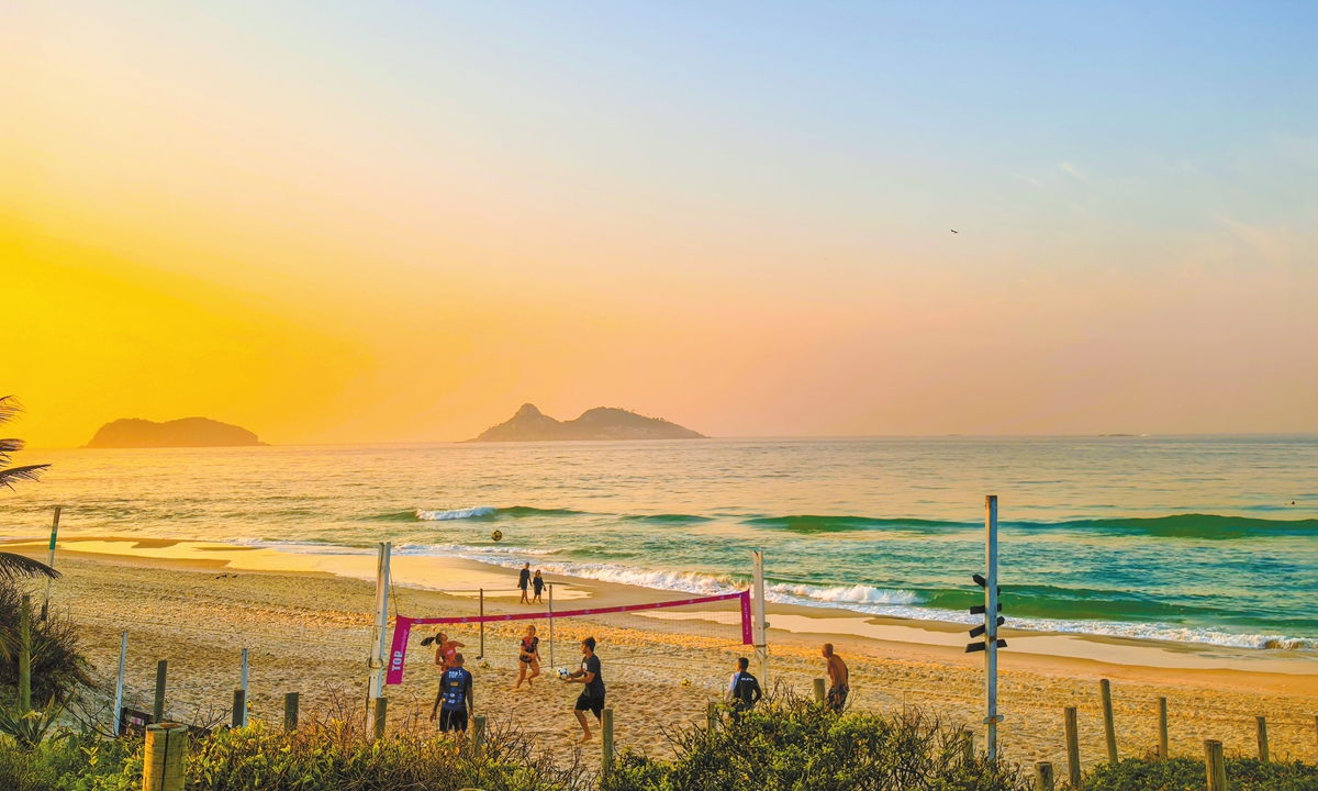 Beaches in Rio de Janeiro Photo: Cao Siqi/GT