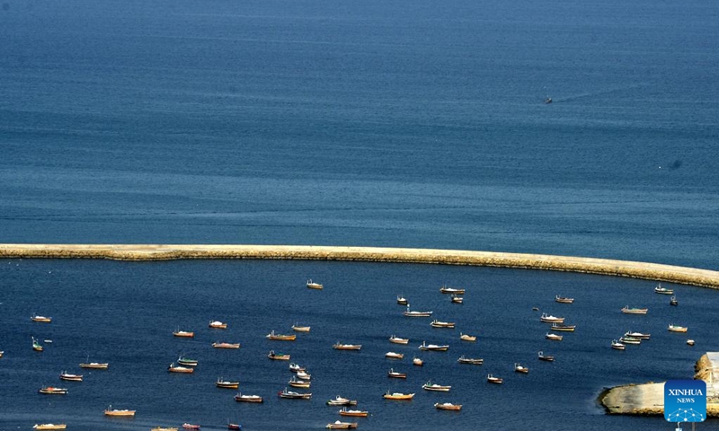 This photo shows a seaside view in Gwadar city of Pakistan's southwest Balochistan province, Sept. 15, 2024. (Xinhua/Ahmad Kamal)