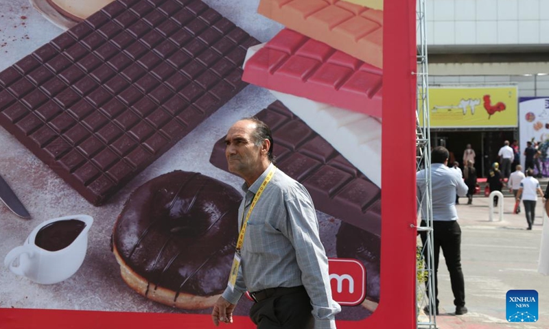 People visit a dessert expo in Tehran, Iran, Sept. 19, 2024. (Photo: Xinhua)