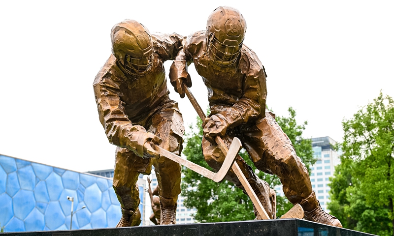 One of the sculptures released at the National Indoor Stadium on September 27 Photo: Courtesy of National Indoor Stadium