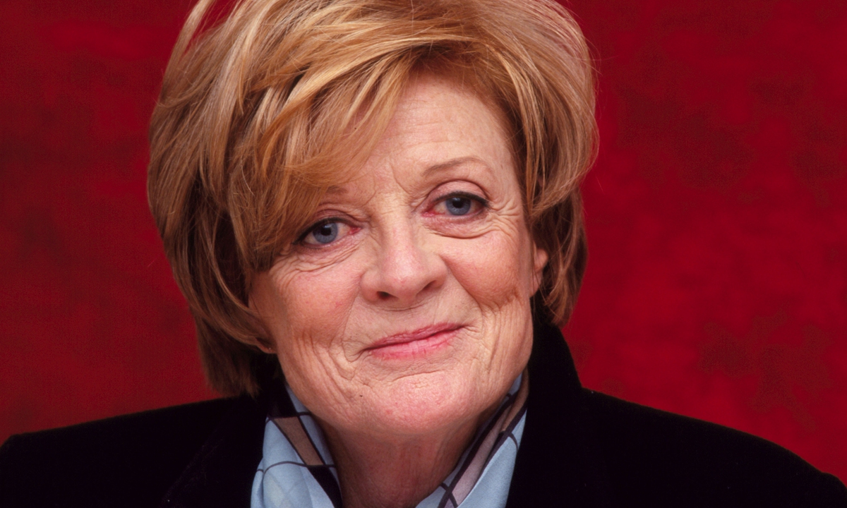 The UK actor Maggie Smith Photo: IC 