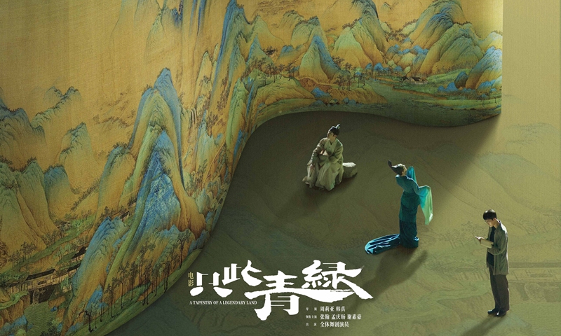 A poster of the film A Tapestry of A Legendary Land Photo: Courtesy of China Oriental Performing Arts Group