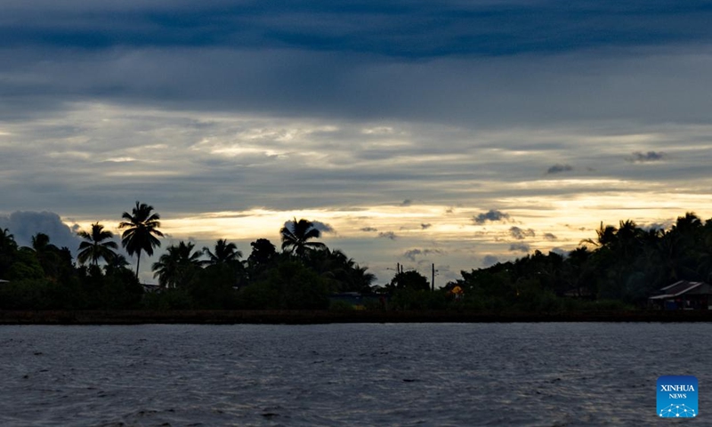 This photo shows the skyline of Rama Cay in South Caribbean Coast Autonomous Region, Nicaragua, Sept. 25, 2024. Rama Cay, an island located 15 kilometers south of Bluefields, is inhabited by about 2,000 people that live mainly on fishing. Photo: Xinhua