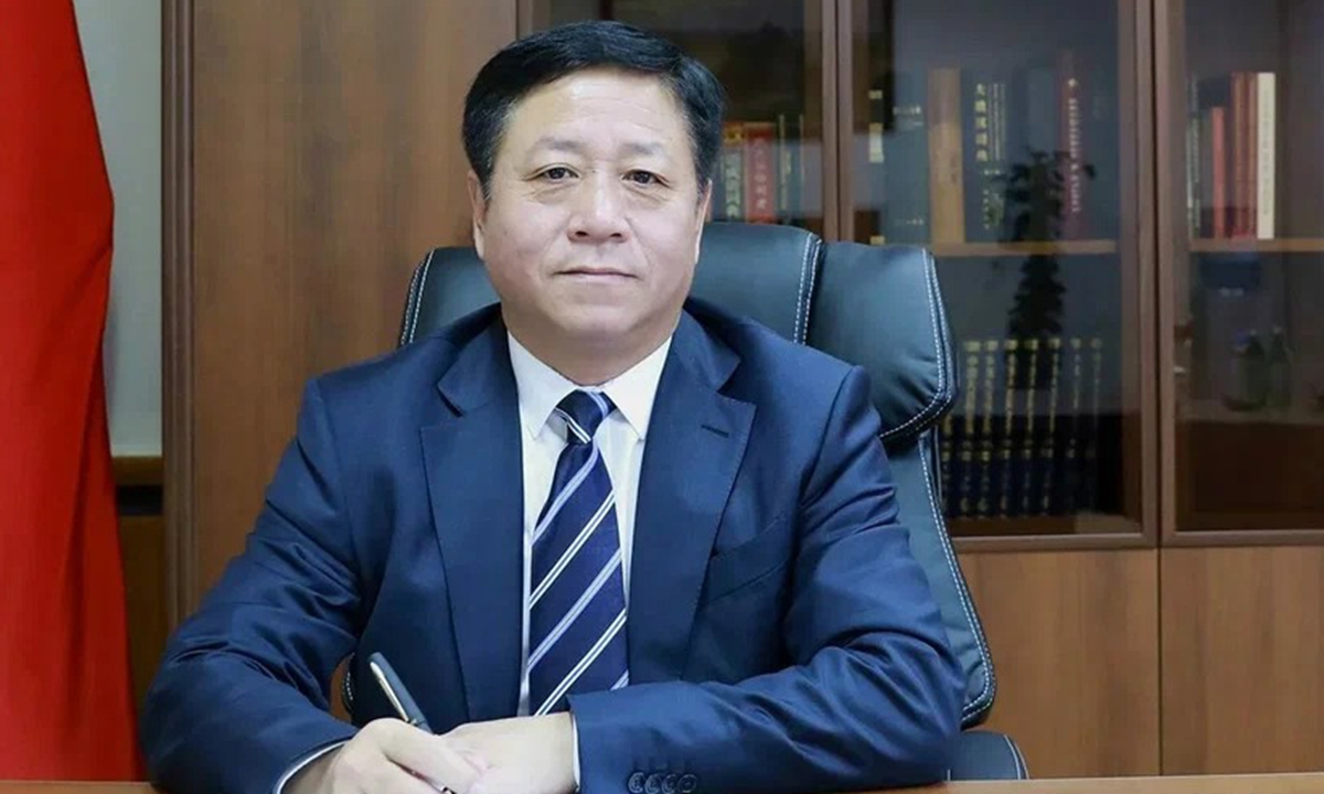 Chinese?Ambassador?to Russia?Zhang Hanhui Photo: Courtesy of Chinese Embassy in Russia