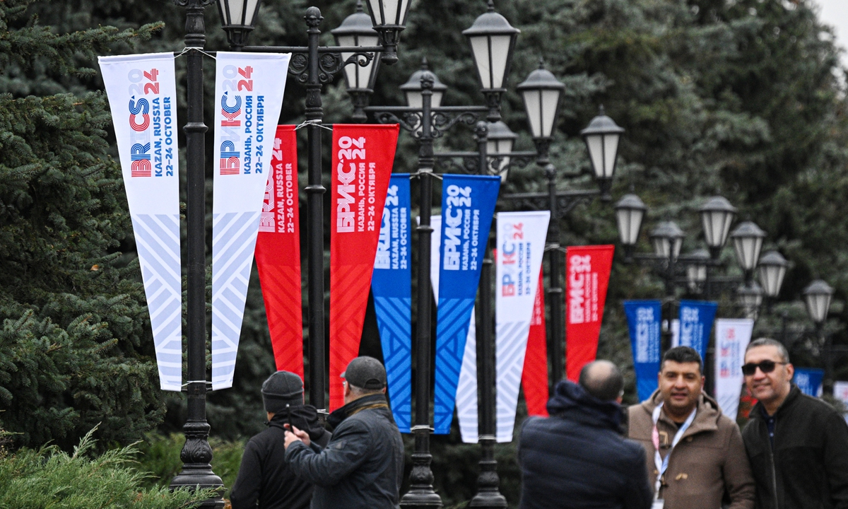 Preparations for the 16th BRICS Summit in Kazan, Russia. Photo: VCG