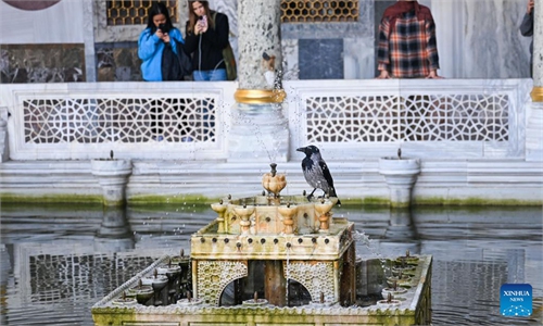 Türkiye’deki Topkapı Sarayı Müzesi’nden bir görünüm