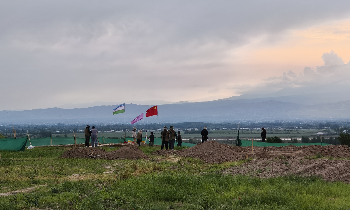 A joint archaeological site in Uzbekistan Photo: Courtesy of Tang Yunpeng