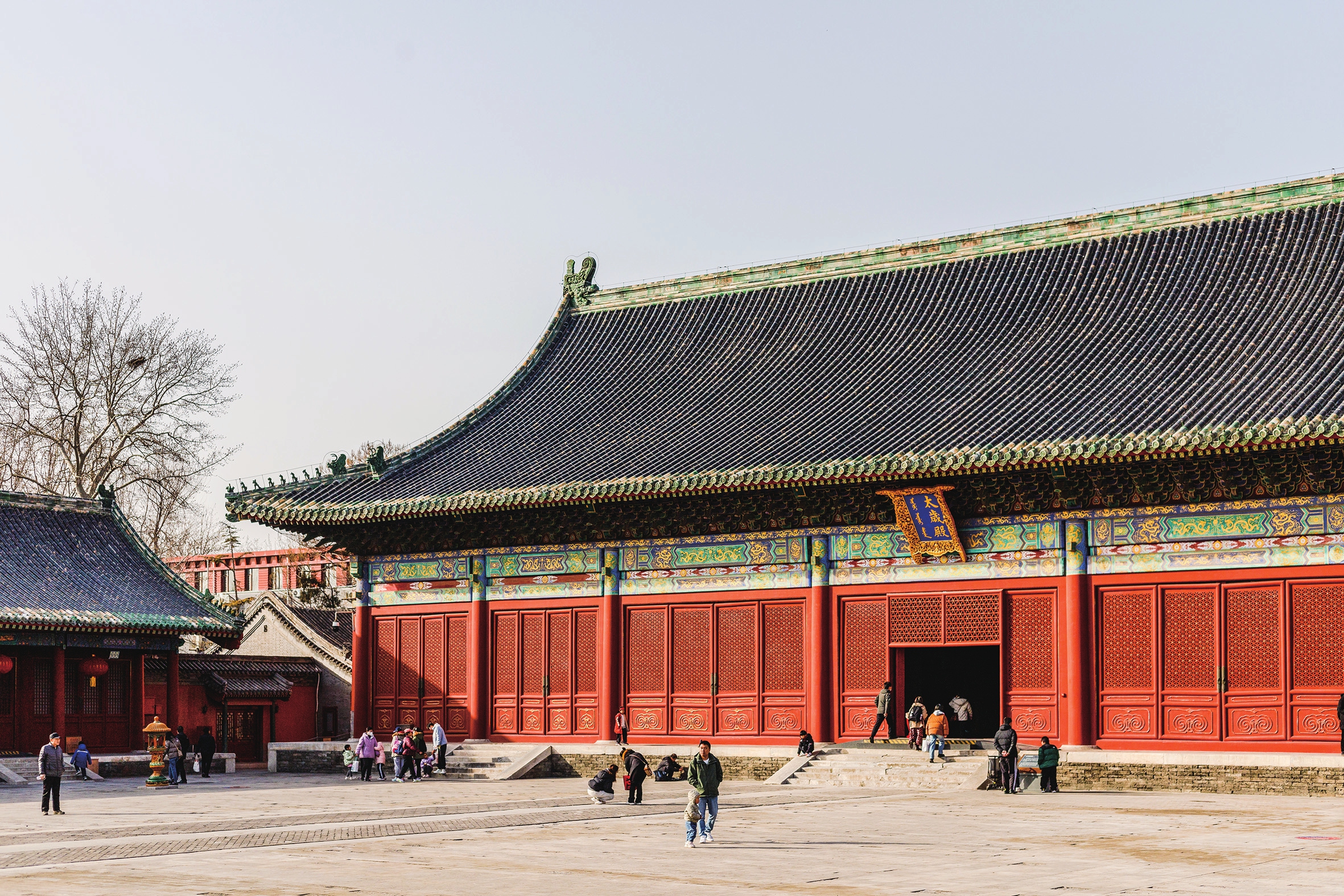 An exterior view of the Beijing Ancient Architecture Museum Photo: VCG