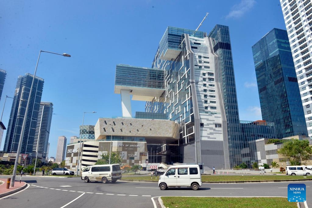 This photo taken on Oct. 30, 2024 shows a view of Colombo, Sri Lanka. (Photo: Xinhua)