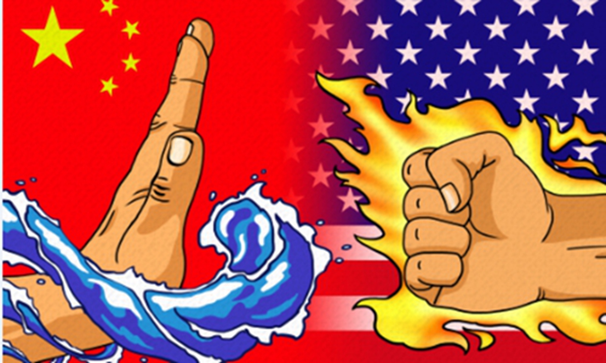 China US Illustration: Liu Rui/GT

