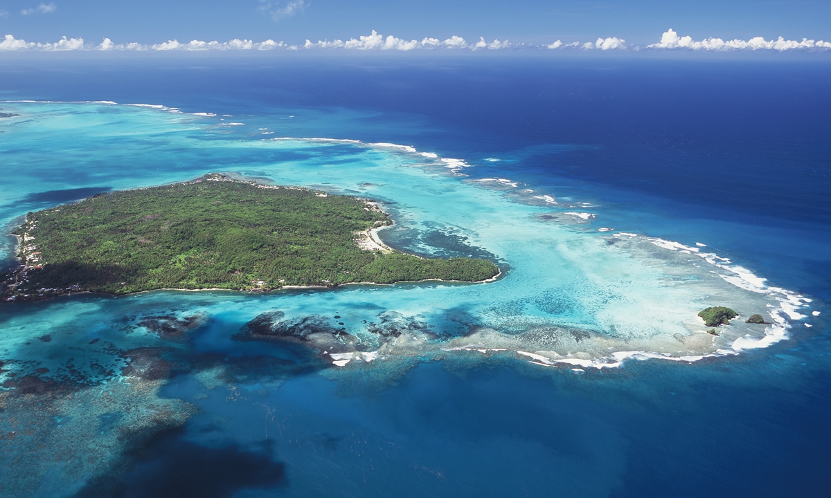 A view of the island of Samoa Photo: VCG 