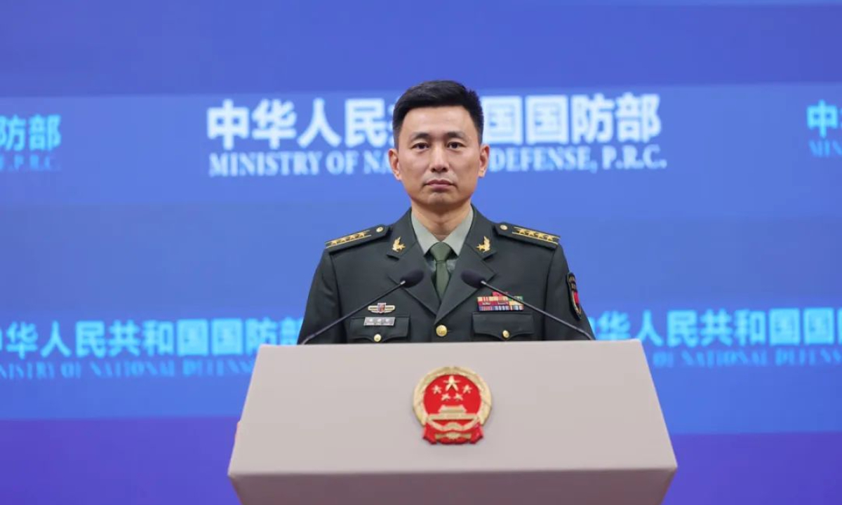 Zhang Xiaogang, spokesperson for China’s Ministry of National Defense. Photo: Ministry of National Defense