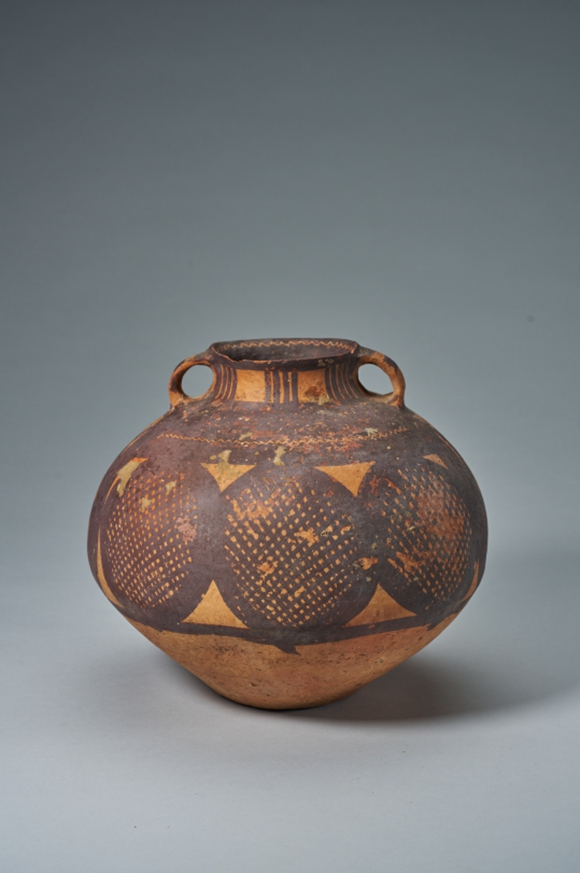 A Majiayao pottery piece newly returned by Italy Photo: Courtesy of the National Cultural Heritage Administration