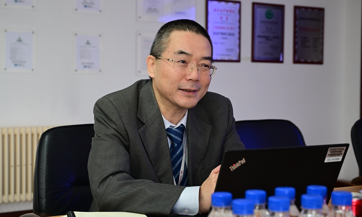 Bu Yonggang, general manager of Evonik High Performance Material (Jilin Changchun) Co. Photo: Tao Mingyang/GT