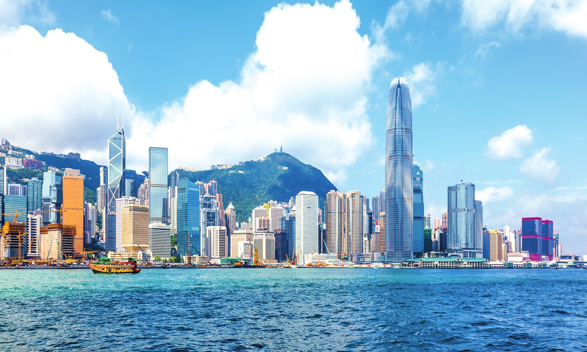 A view of Hong Kong File Photo: VCG