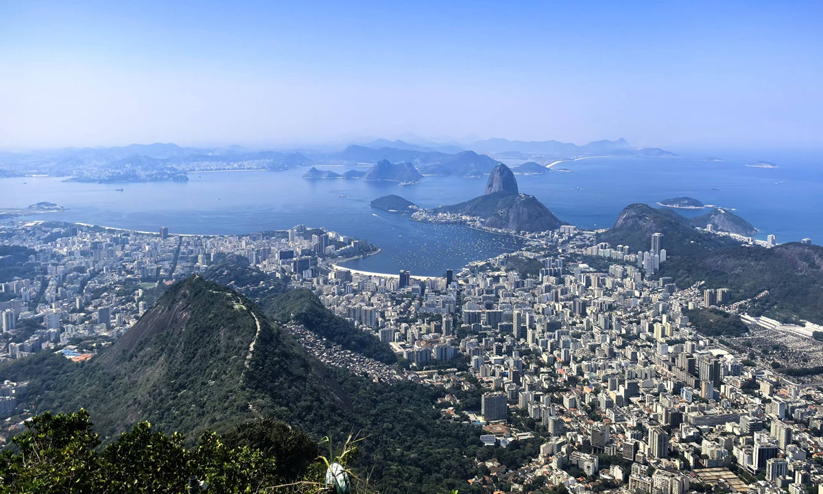 A scenic view of the cityscape in Rio de Janeiro, Brazil in September 2024 Photo: Cao Siqi/GT