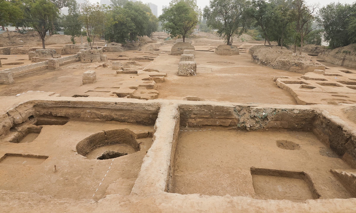 Zhongdu site, the capital city of Jin Dynasty (1115-1234) in Beijing Photo: Courtesy of Beijing Municipal Cultural Heritage Bureau