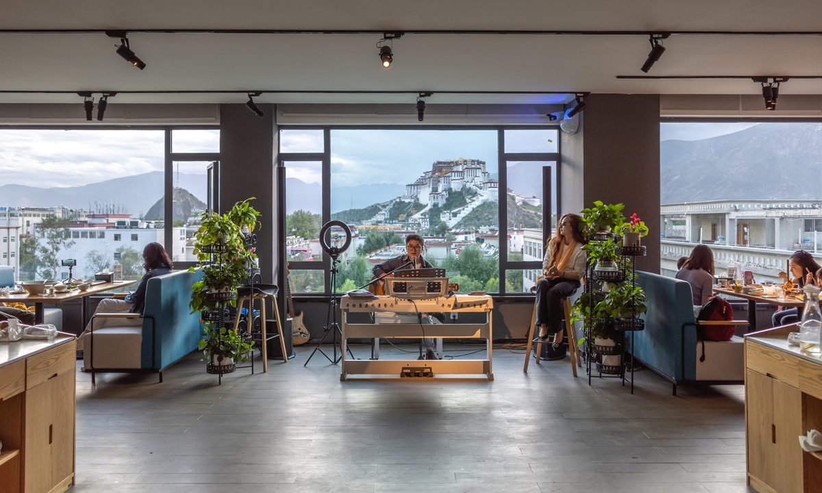 A local restaurant in Lhasa, Southwest China's Xizang Autonomous Region Photo: VCG