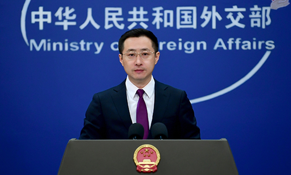 Chinese Foreign Ministry Spokesperson Lin Jian 